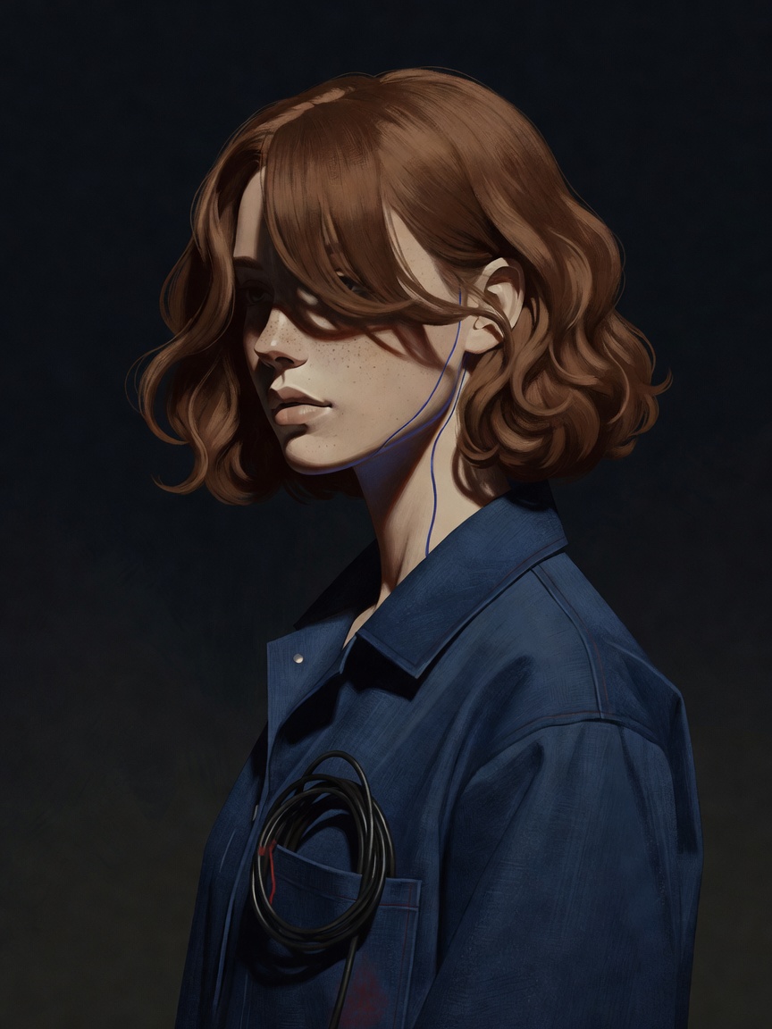 Giny, portrait illustré