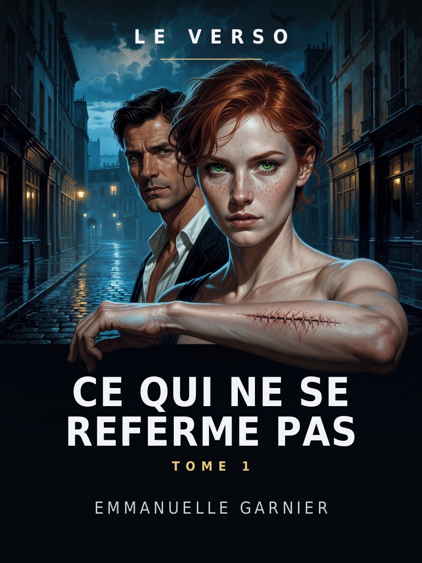 Couverture du tome I — Anouk, Le Verso